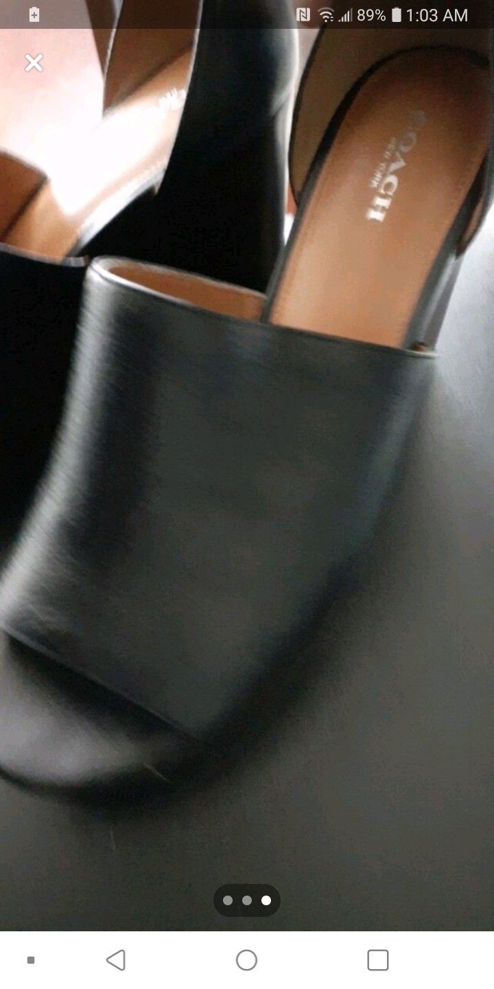 Coach Wedges Size 11