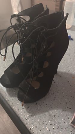 Black heels