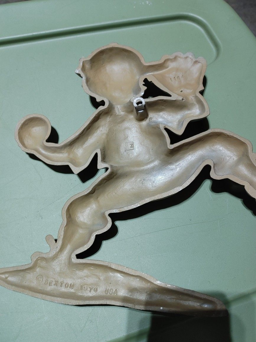 collectible metal baseball figures