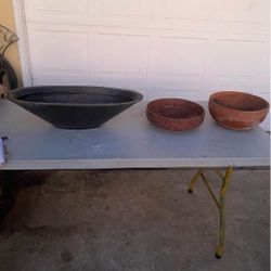 3 Planter Pots