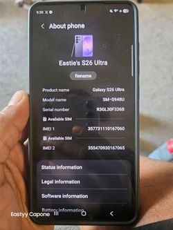 Samsung galaxy 26 ultra 256gb