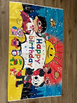 Ryan’s world birthday backdrop
