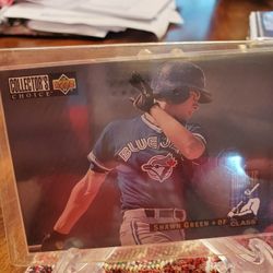 Los Angeles Dodgers Shawn Green 2 1994 Upper Deck Rookie Class Rookie Cards