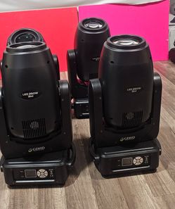 4)  GDHD 250W Beam Spot Wash BSW 3 in 1 Led Moving Head Light for for Show Stage Lighting