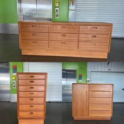 Vintage teak dressers