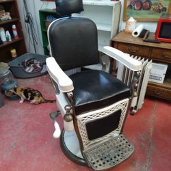 Old Barber Chair