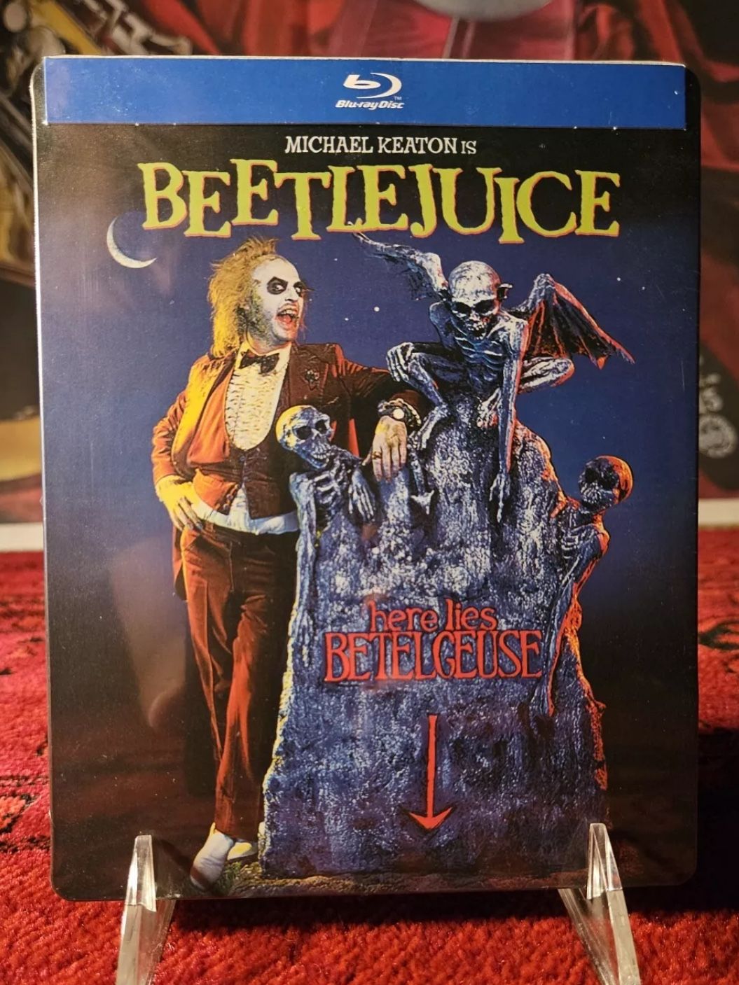 Sealed Beetlejuice Steelbook Blu-ray (Limited Edition)