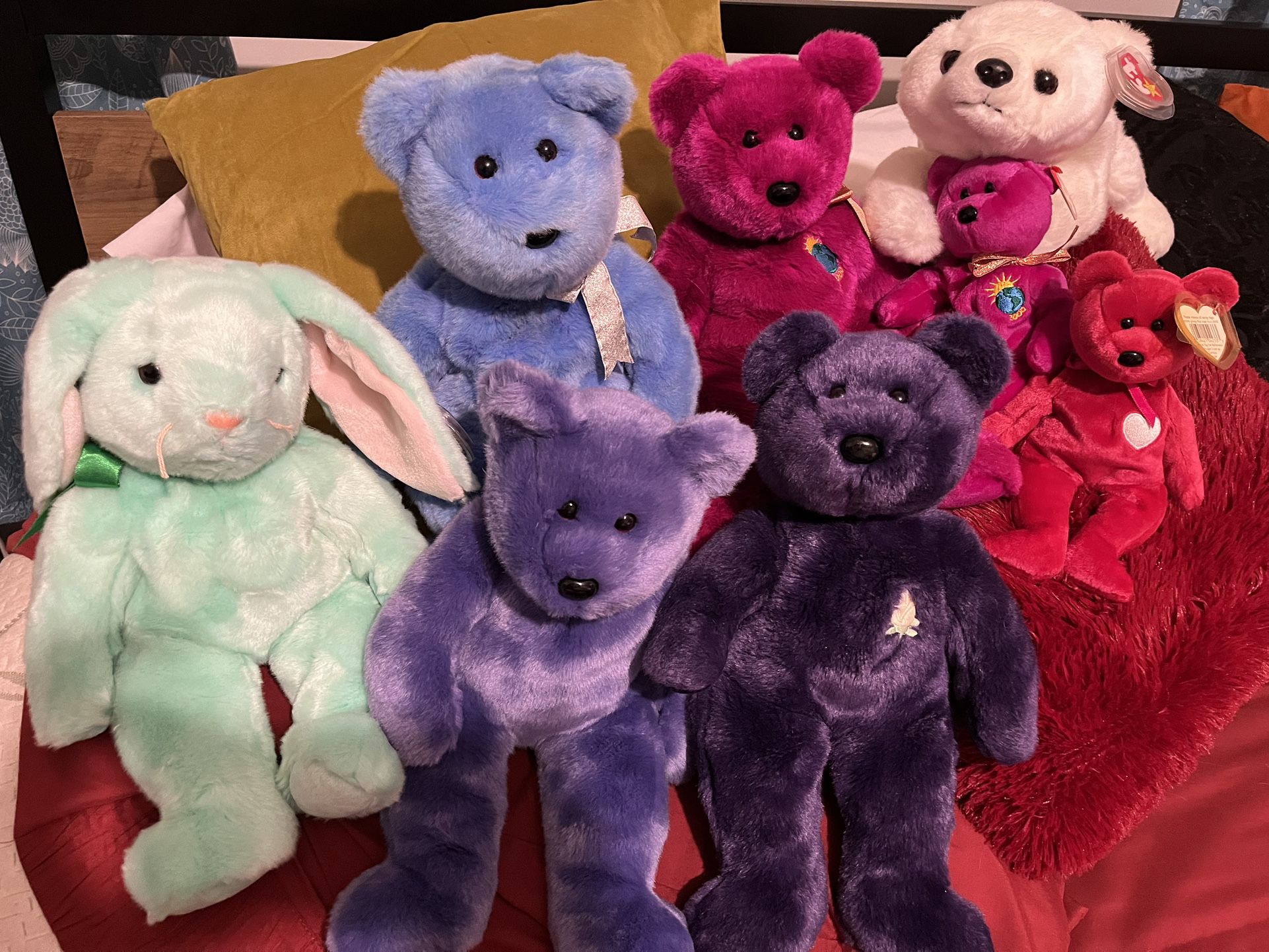 TY LG Specialty Bears And Rabbit