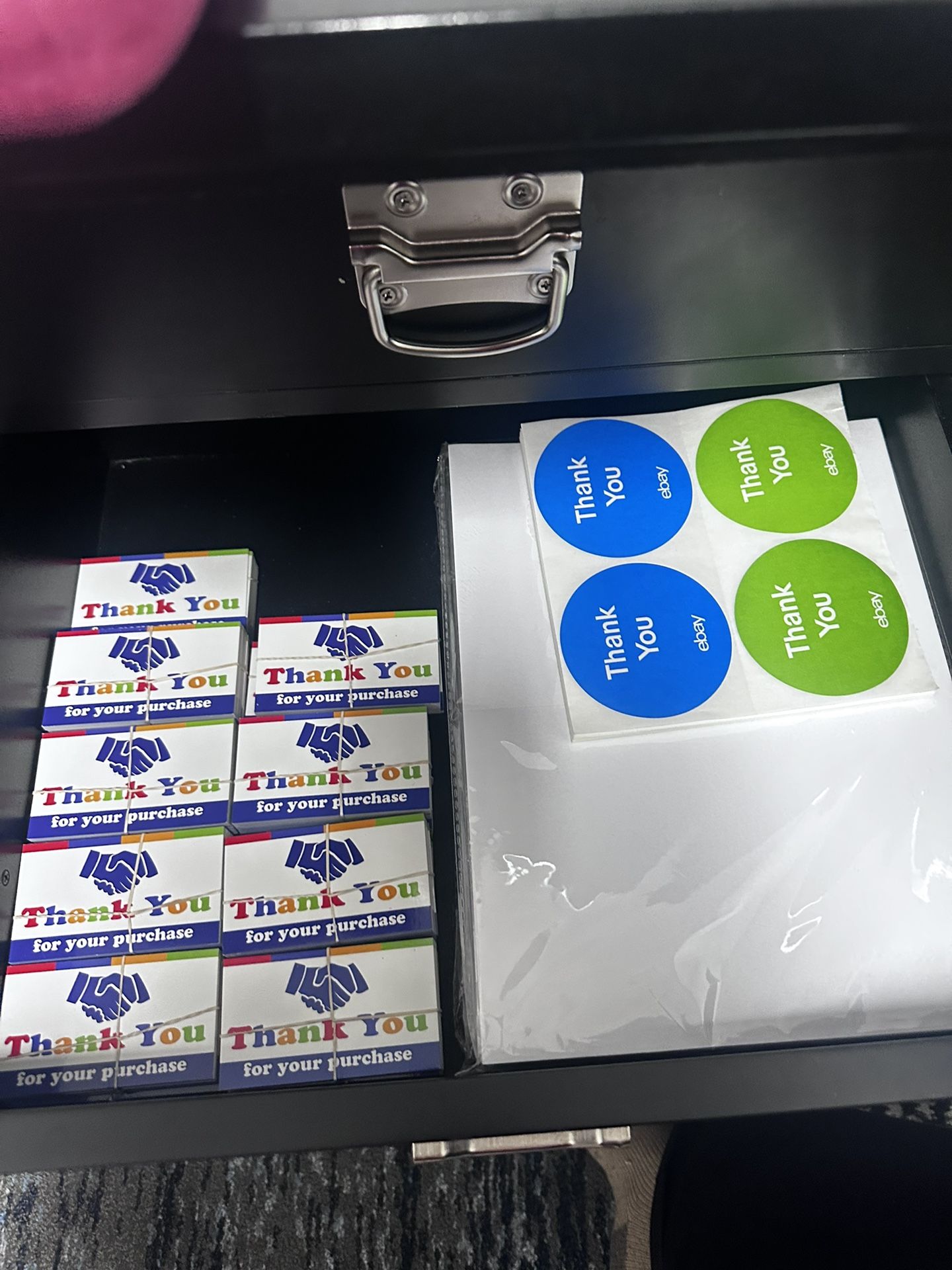 eBay Cards And Stickers And Shipping Labels