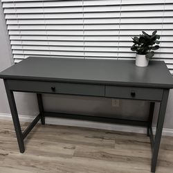 Carson Wood Writing Desk Threshold - Gray