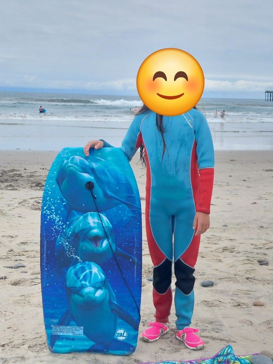 Kids Wetsuit And Boogie Board