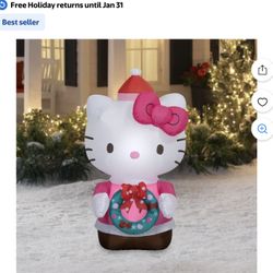 Hello Kitty Halloween Inflatable 