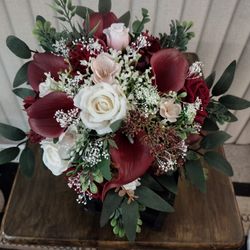 Custom Silk Wedding Bouquets