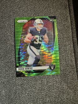 2024 Panini Prizm - Rookies Green Prizm #315 Brock Bowers (RC)