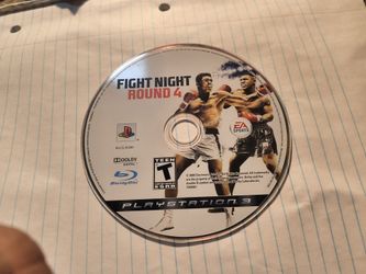 PlayStation 3   FIGHT NIGHT ROUND 4.......$10