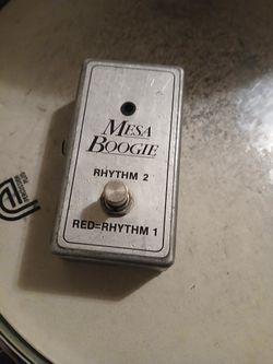Mesa Boogie Vintage Chanel Switcher Pedal.