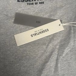 Essentials Fear of Gods Unisex T-Shirt Extra Small Dark Oatmeal