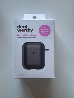 Earbud case cover (Black)