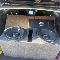 12” Subs Punishers 10,000 W Amp