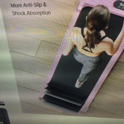 NEVER USED…PINK MINI WALKING PAD UNDER DESK TREADMILL WITH ELECTRIC INCLINE LCD DISPLAY…