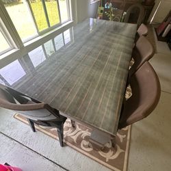 Large Dining Table For 6