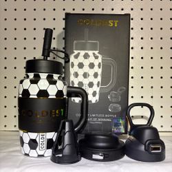 COLDEST Pursuit of Winning 15oz Soccer Bottle