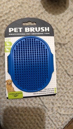 Green Meadow Pet Brush Grooming Tool