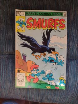 vintage smurf marvel comic books - volume 1,2,3 Thumbnail
