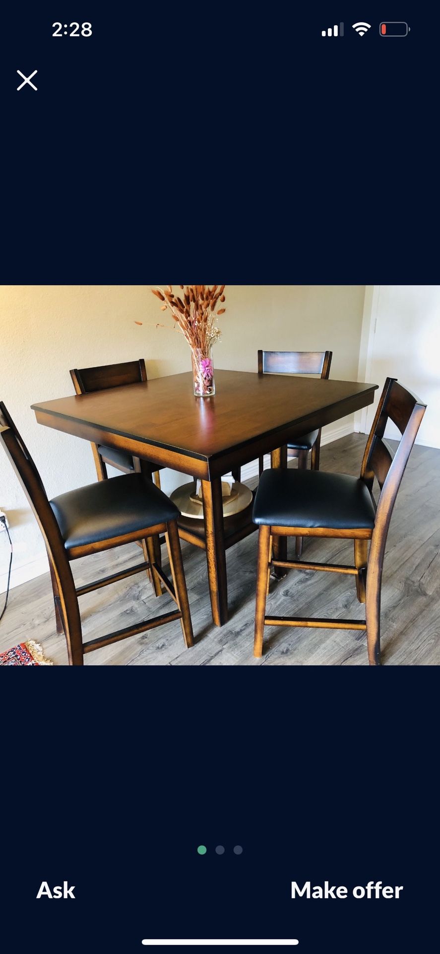 Dining Table And 4 Chairs