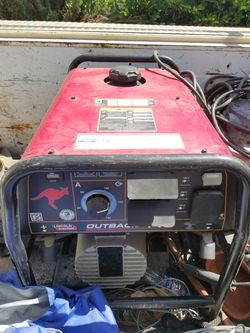Lincoln bulldog 145 generator welder