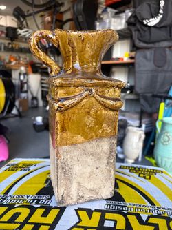 Handcrafted Rustic Pottery Pitcher / Vase