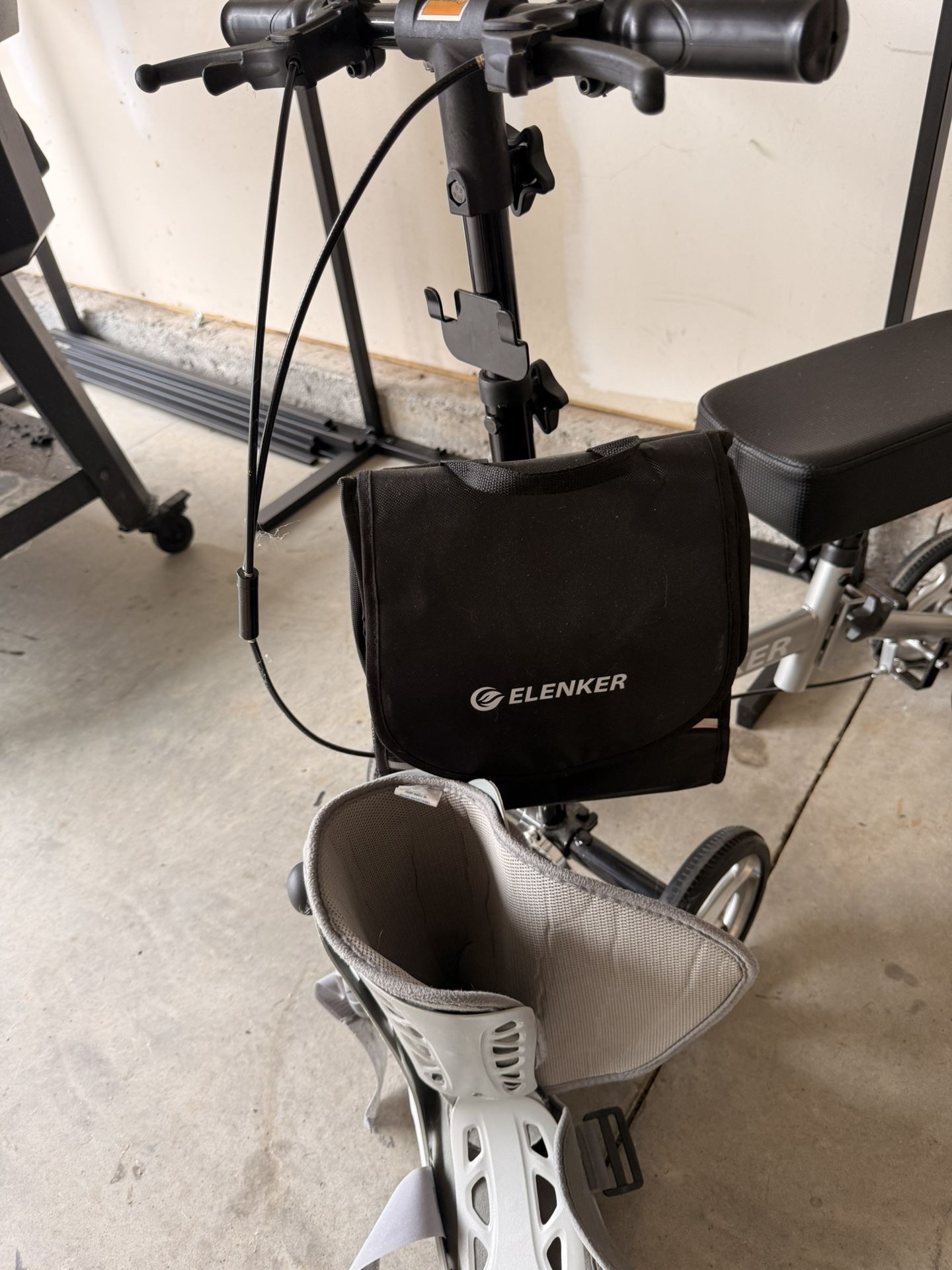 Knee Scooter With Medium Size Book