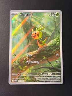 Chespin #87 Pokemon Chaos Rising