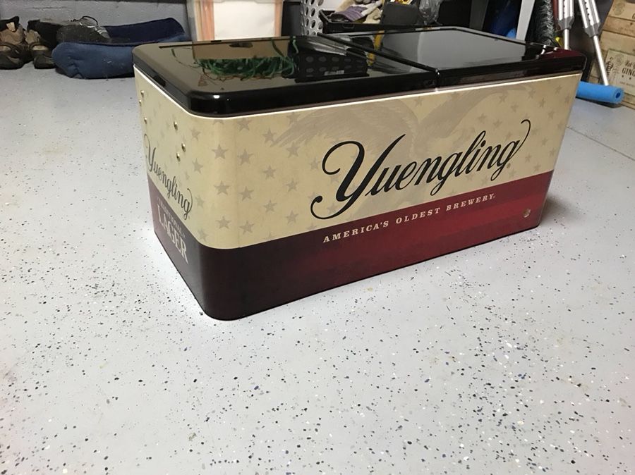 Yuengling extra large metal cooler
