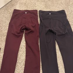 Lululemon Leggings -like New $75