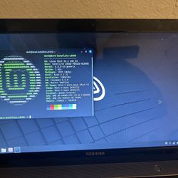 Laptop Toshiba satellite 