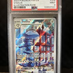 PSA MT 9 - Steelix (contact info removed) Pokemon Paradox Rift