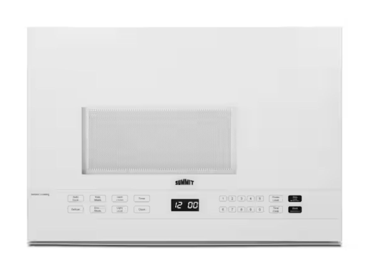 24” 1.4 cu. ft. Over the Range Microwave in White