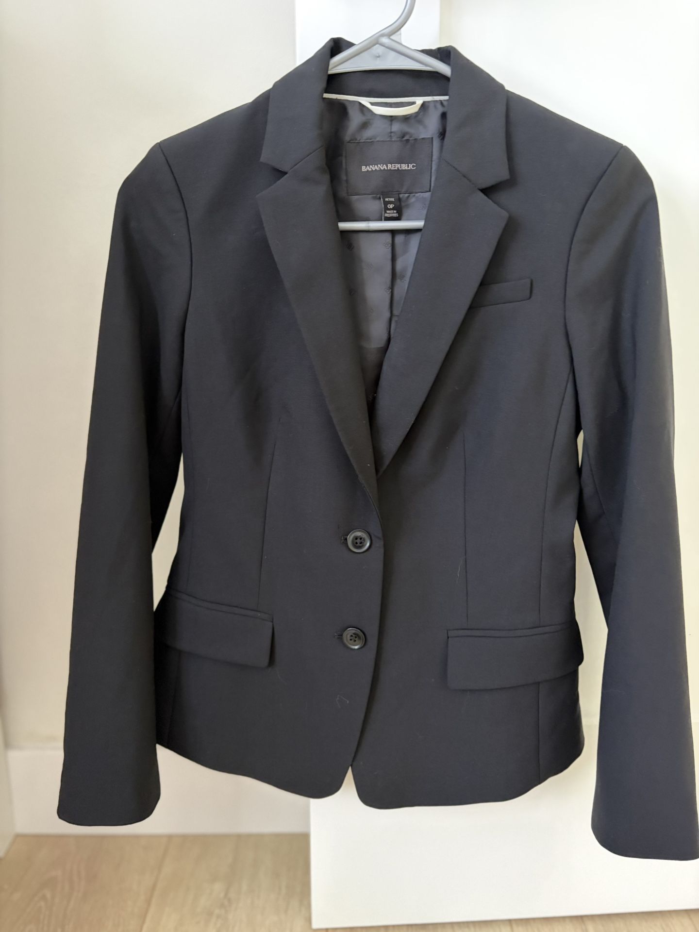 Banana Republic Wool Blazer Size 0 Petite