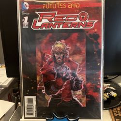 Red Lanterns Futures End Lenticular Cover