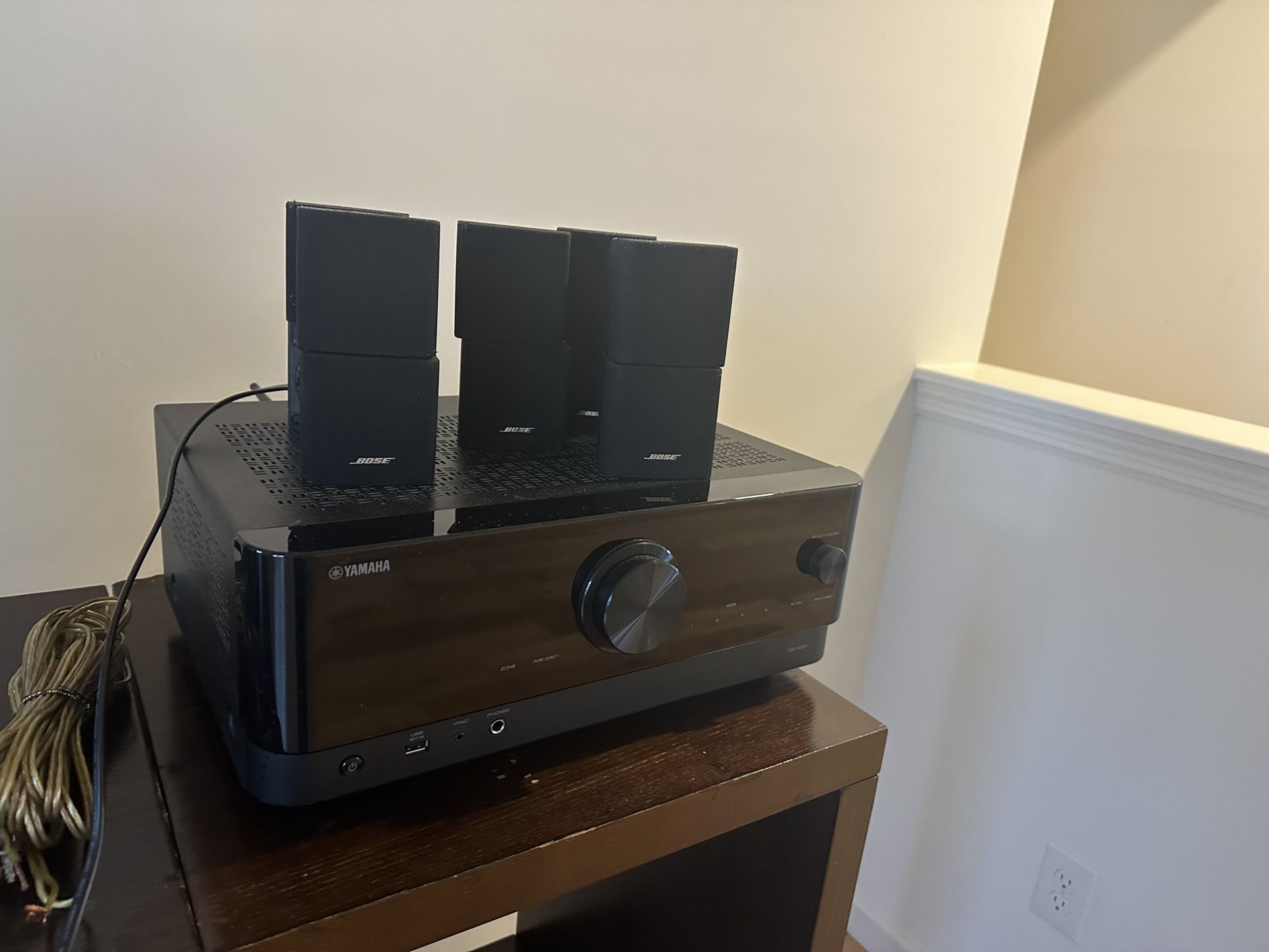 Yamaha TRS-700 7.1 Channel Receiver With 10 Bose Speakers