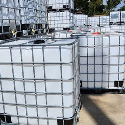 IBC WATER CONTAINER TANKS 330 Gallons 275 Gallons 55 Gallon Barrels
