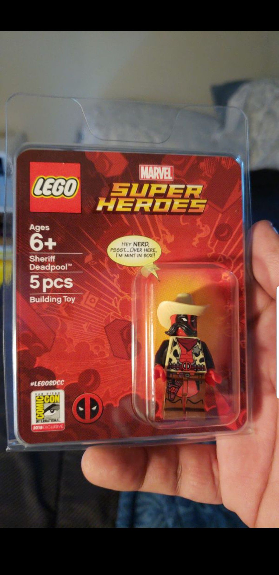 Varme Alperne Kritisere Lego Sheriff Deadpool SDCC Exclusive for Sale in San Diego, CA - OfferUp