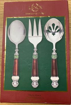 Lenox Holiday Gatherings 3-Piece Serving Set