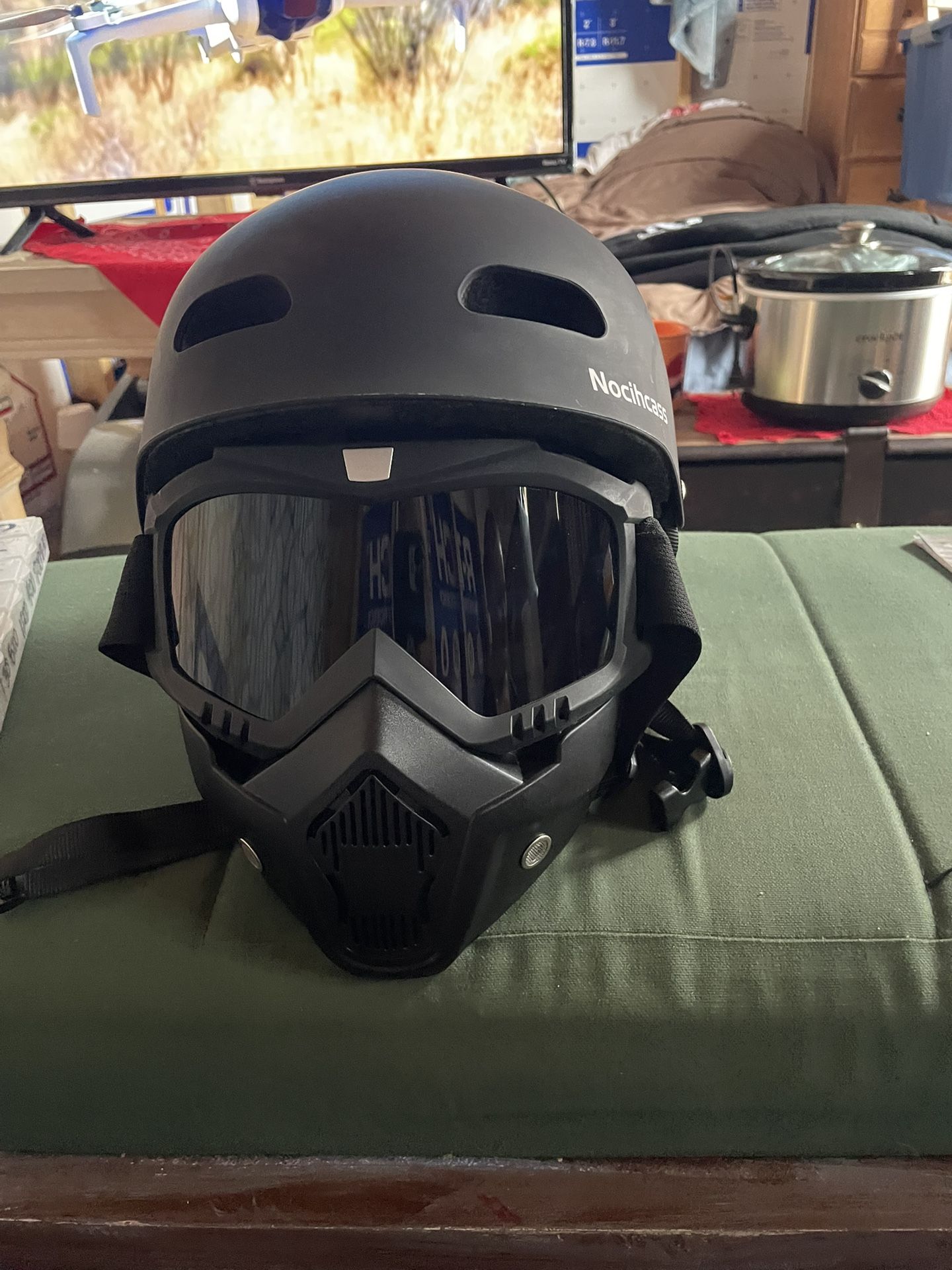 Mask And Helmet $15