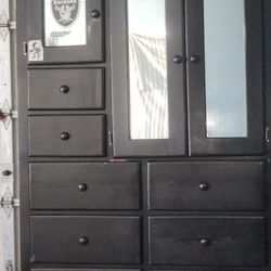 Black Cabinet $300