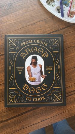 Snoop Dogg From Crook to Cook Hardcover Book
