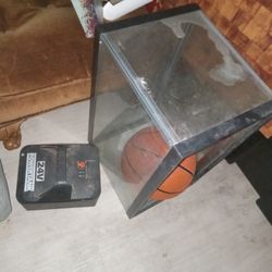 3 Fish tanks two of them are twenty four gallons and the other one is eight thirty on going