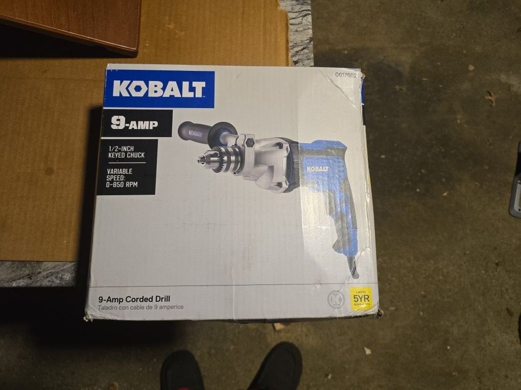 Kobalt Power Drill 1/2" Keyed