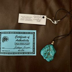 Large Santa Fe Turquoise New 